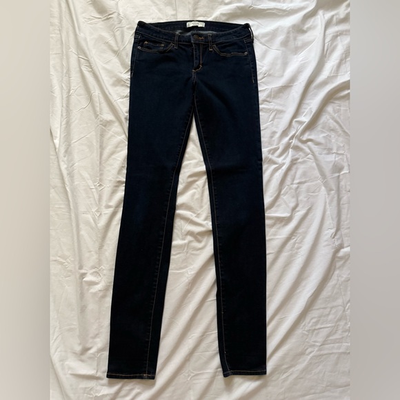 Abercrombie & Fitch Dark Blue Skinny Jeans - Picture 1 of 5